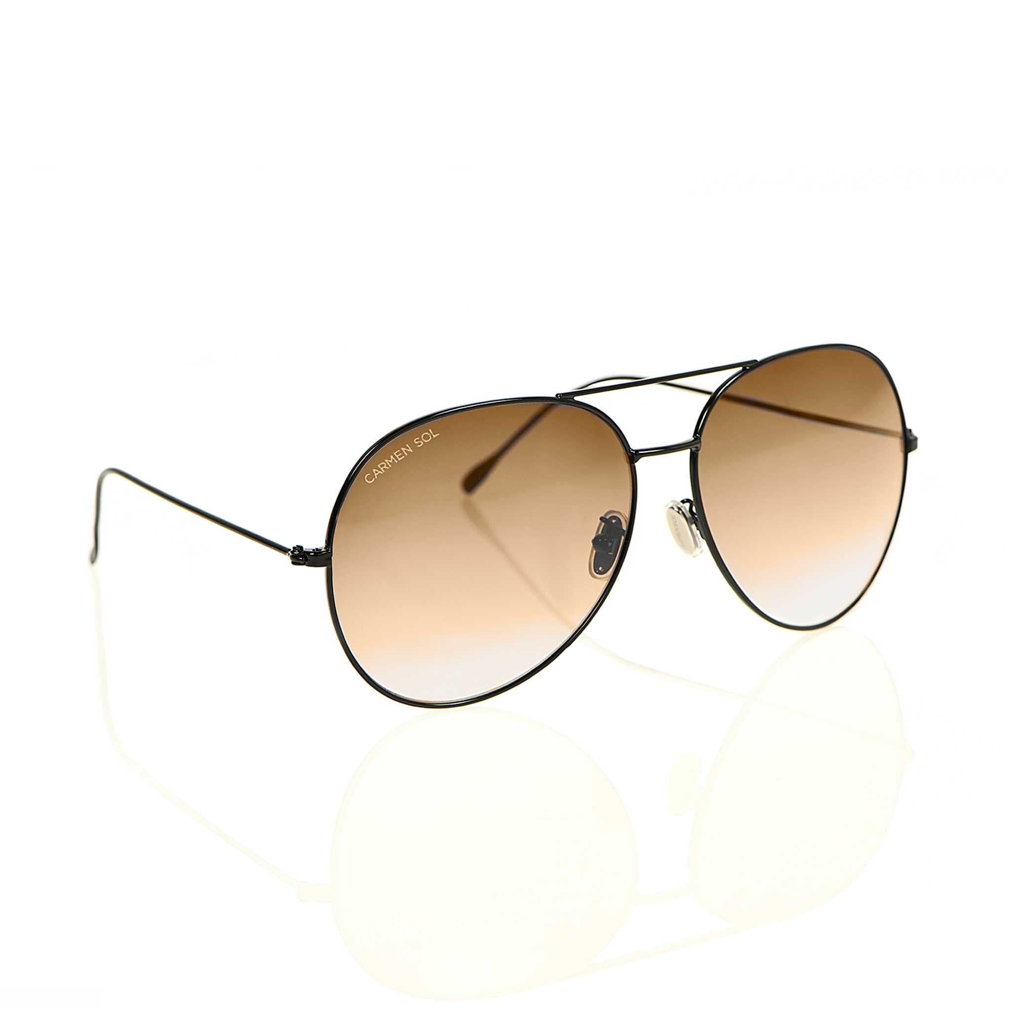 Brown Aviator sunglasses - Large