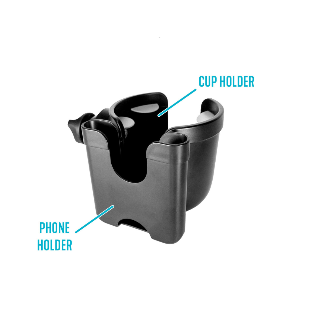 Trust Care Universal Cup Holder & Phone Holder Accessory