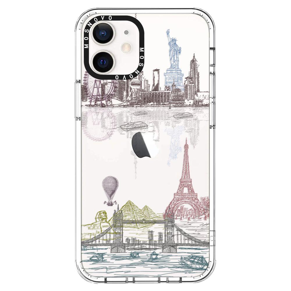 World Landscape Phone Case - iPhone 12 Case