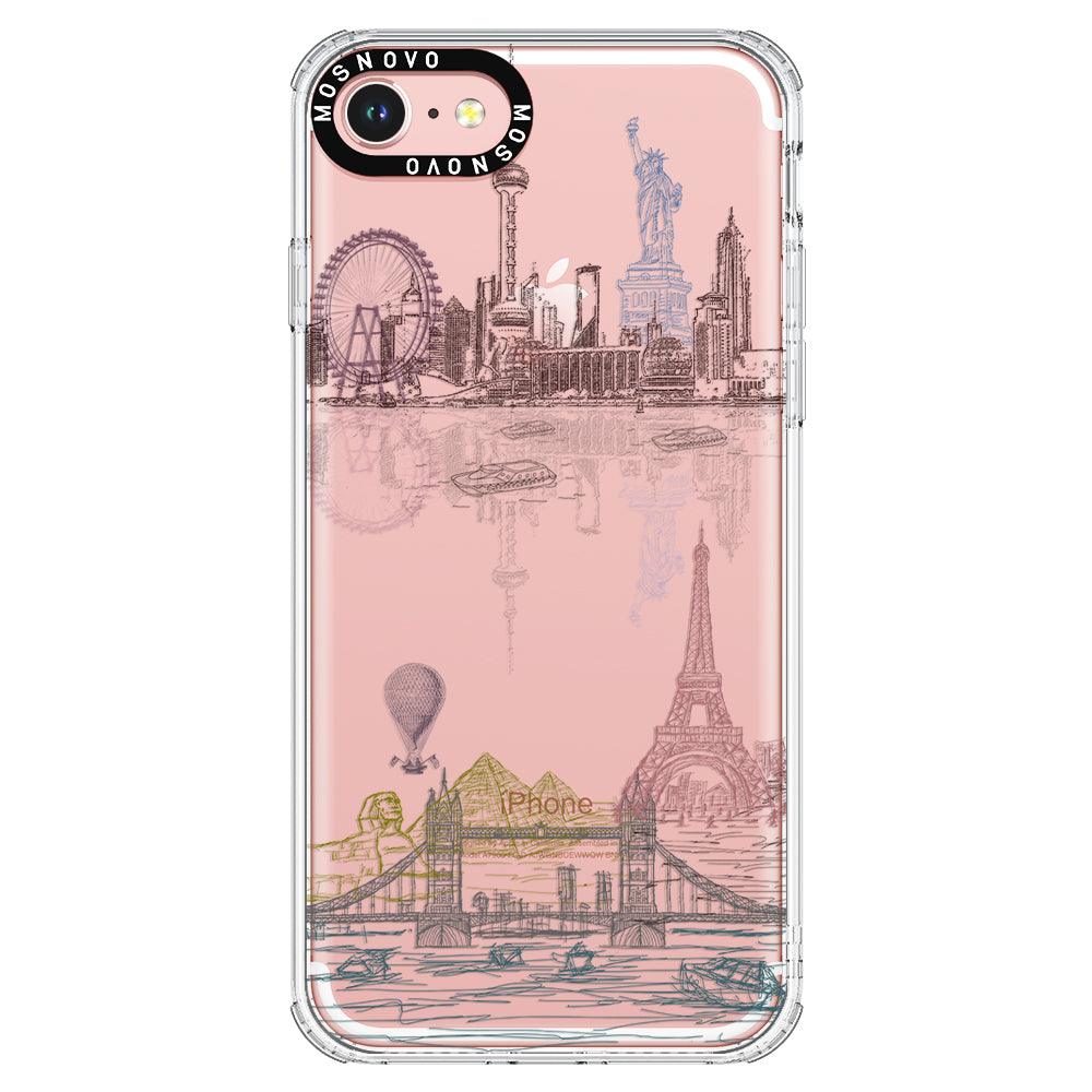 World Landscape Phone Case - iPhone 8 Case