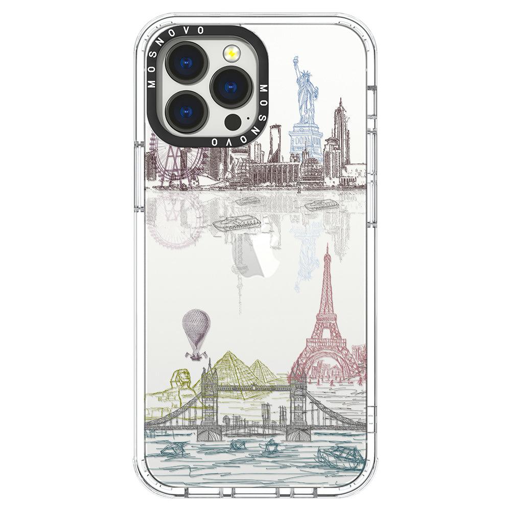 World Landscape Phone Case - iPhone 13 Pro Max Case