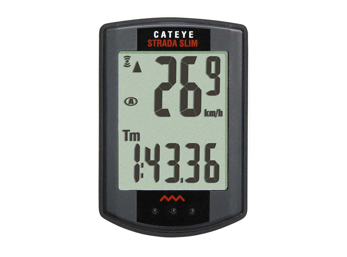 Cateye Strada Wireless Cycling Computer - Black