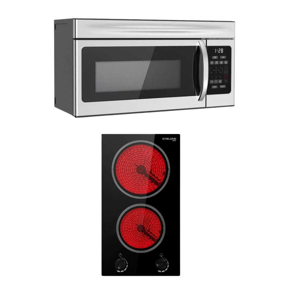 30'' Microwaves & 12'' Electric Cooktop - 2pcs